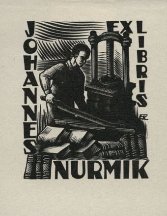 Ex libris Johannes Nurmik 