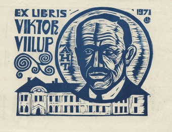 Ex libris Viktor Viilup 