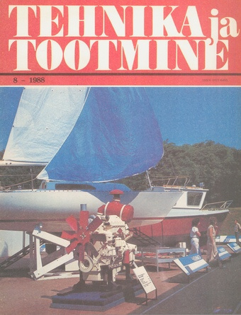 Tehnika ja Tootmine ; 8 1988-08