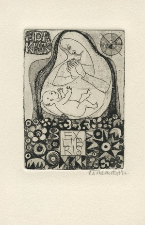 Eda Kask ex libris 