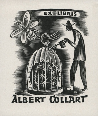 Ex libris Albert Collart 