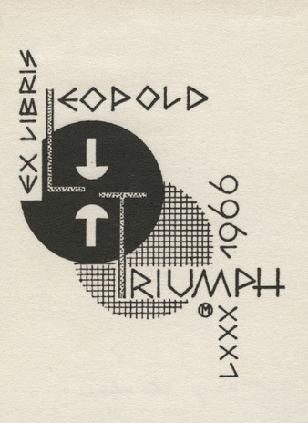 Ex libris Leopold Triumph 