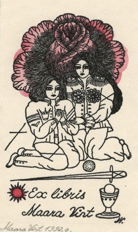 Ex libris Maara Vint 