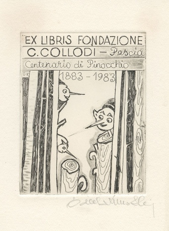 Ex libris fondazione C. Collodi 