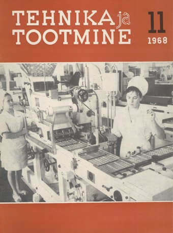 Tehnika ja Tootmine ; 11 1968-11