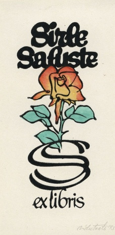 Sirle Saluste ex libris 