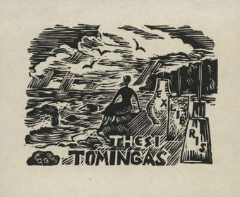 Thesi Tomingas ex libris 