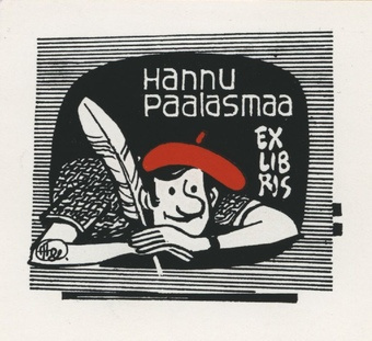 Hannu Paalasmaa ex libris 