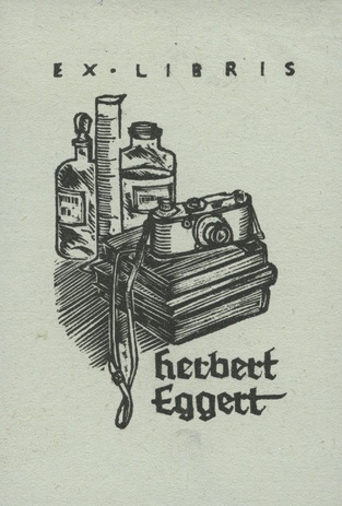 Ex libris Herbert Eggert 