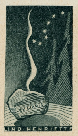 Ex libris Lind Henriette 