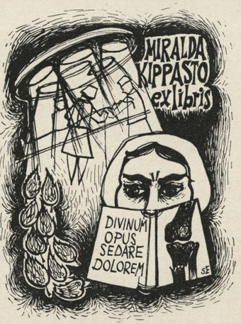 Miralda Kippasto ex libris 