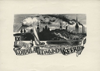 Ex libris Koidula Edmund Keerd 