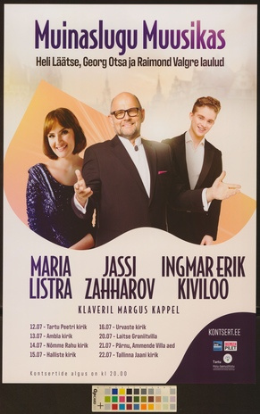 Maria Listra, Jassi Zahharov, Ingmar Erik Kiviloo : muinaslugu muusikas 