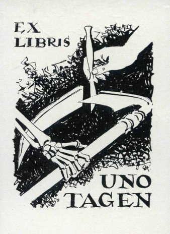 Ex libris Uno Tagen 