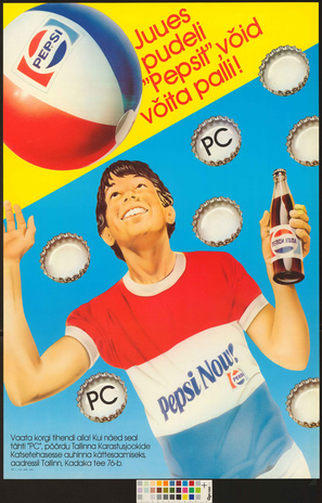 Juues pudeli Pepsit, võid võita palli!