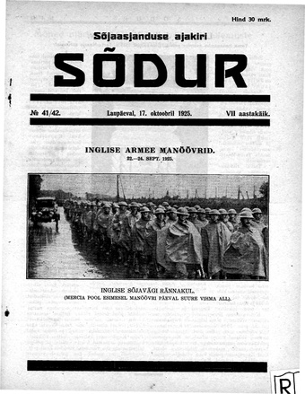 Sõdur ; 41-42 1925