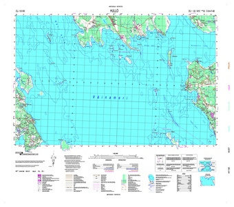 O-34-47-AB Hullo : Eesti = Estonia 1:50 000 