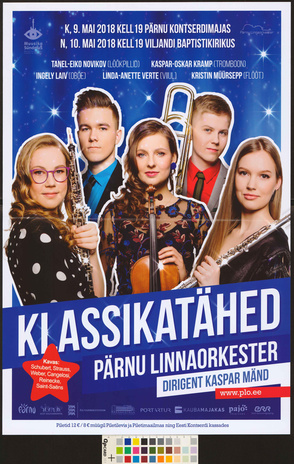 Klassikatähed, Pärnu Linnaorkester 