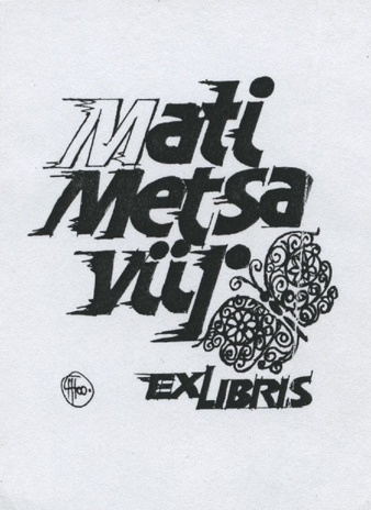 Mati Metsaviir ex libris 