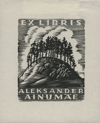 Ex libris Aleksander Ainumäe 