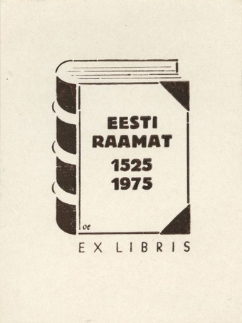 Eesti raamat 1525-1975 : ex libris 