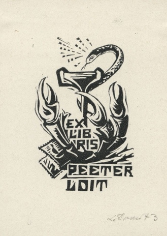 Ex libris Peeter Loit 