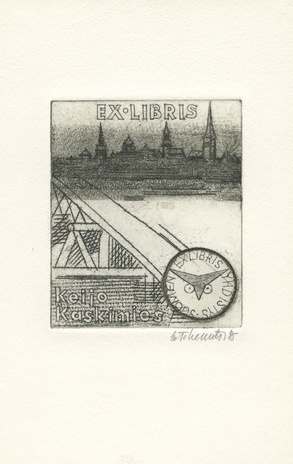 Ex-libris Keijo Kaskimies 