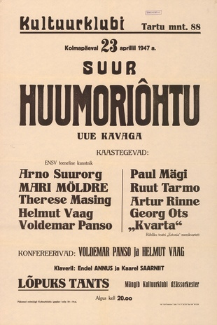 Müürilehed ; 1947-01 [547]