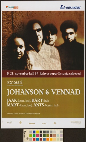 Johanson & vennad : Jaak, Kärt, Mart, Ants 