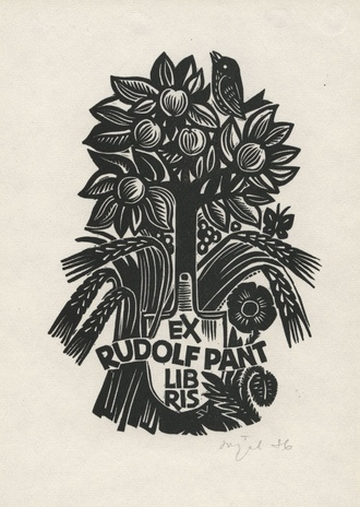 Ex libris Rudolf Pant 