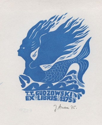 T.T. Gudzowski ex libris 1975 