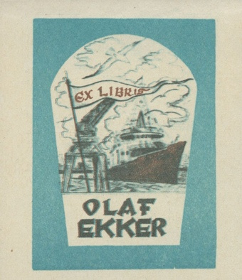 Ex libris Olaf Ekker 