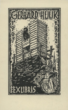 Gerhard Huuk ex libris 