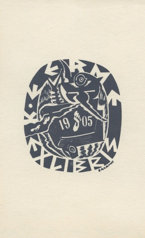 K. Eerme ex libris 