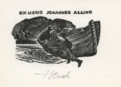 Ex libris Johannes Alling 