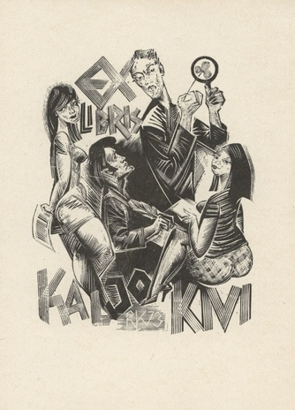 Ex libris Kaljo Kivi 