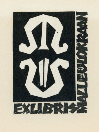 Ex libris Malle Ülo Kraan 