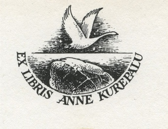 Ex libris Anne Kurepalu 