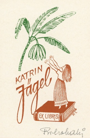 Katrin Jägel ex libris 