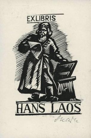 Ex libris Hans Laos 