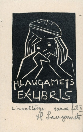 H. Laugamets ex-libris 