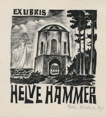 Ex libris Helve Hammer 