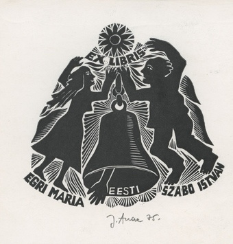 Ex libris Egri Maria, Szabo Istvan 