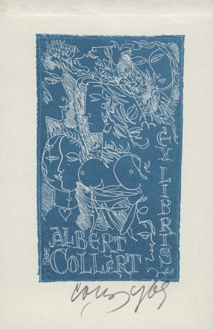 Ex libris Albert Collart 