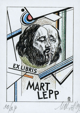 Ex libris Mart Lepp 