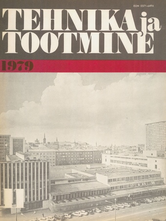 Tehnika ja Tootmine ; 11 1979-11