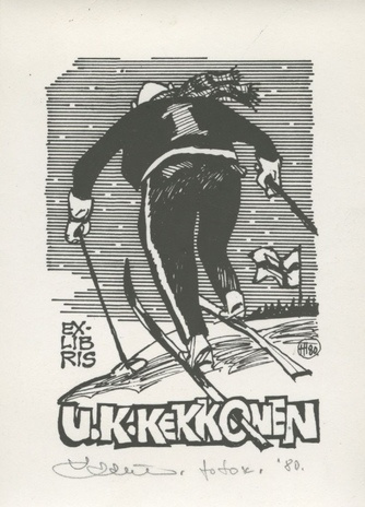 Ex-libris U.K.Kekkonen 