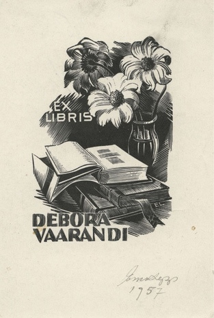 Ex libris Debora Vaarandi 