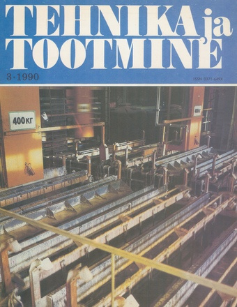 Tehnika ja Tootmine ; 3 1990-03