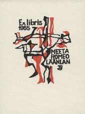 Ex libris 1965 Meeta Romeo Läänlan